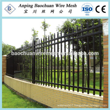 Ornamental steel wall fence panel